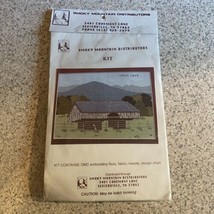 Smoky Mountain Distributors Cades Cove Cross Stitch Kit Gatlinburg Tenne... - $13.29
