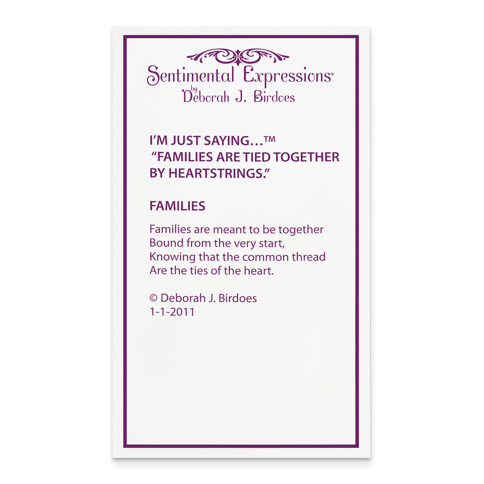 Sentimental Expressions Silver  Antiqued CZ Families Are Tied Together 18in Hear Item image 8