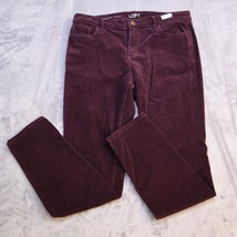 Ann Taylor Loft Petite Modern Skinny Pants Velvet Chino Casual Womens 30... - $24.63