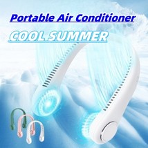 Rechargeable Neck Fan Hands Free USB Mini Fan Traveling Outdoor Sports Fans Port - £13.16 GBP+