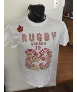 MENS LARGE Rugby T-SHIRT RUGBY CANADA  1929 NWT NEW WITH TAGS - £6.18 GBP