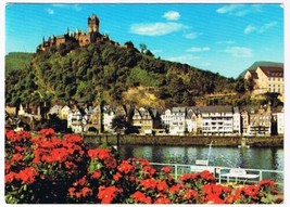 Germany Postcard Cochem Mosel Blick zur Burg Cochem - £1.62 GBP