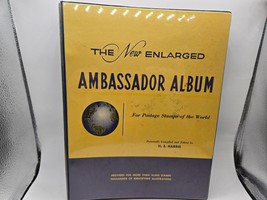 The New England Ambassador Album H.E. Harris with lots of stamps - £7.58 GBP