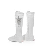 Star Tassel Sneaker Boots - $72.00