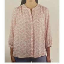 Jachs Girlfriend • Ladies' 3/4 Sleeve Blouse - SMALL - $11.09