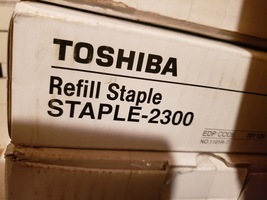 New Genuine Toshiba Refill Staple - Staple - 2300 - £51.35 GBP