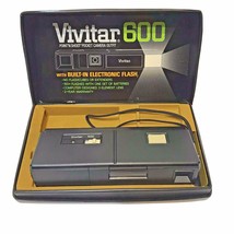 Vintage Vivitar 600 Point N Shoot Pocket Camera with Built In Flash Not ... - $10.62