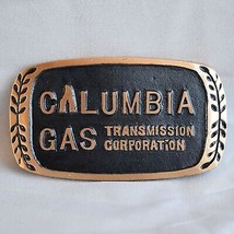 Vintage Belt Buckle Columbia Gas Transmission Corporation USA Made - £31.51 GBP