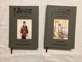 Blade of the Immortal Manga Deluxe Edition , Set Volume 1 And 2 . Samura... - $31.79