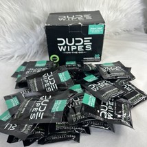 DUDE Wipes Flushable Wipes Individually Wrapped Wet Wipes, Mint Chill, 30 ct - £6.13 GBP