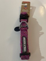 Arcadia Trail (S) Lightweight Dog Collar W/ AluminumD-Ring Berry Rope  10-14” - £10.16 GBP