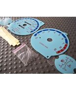 1995-1999 Mitsubishi Eclipse Turbo Blue Face Glow Through Gauges Stick A... - $28.70
