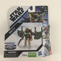 Star Wars Mission Fleet Boba Fett Action Figure Capture In Clouds Disney Hasbro - £15.51 GBP