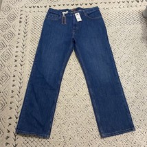 Tommy Hilfiger Men Jeans 36x32 Blue Classic Deadstock Dark Wash Denim Vintage - £33.40 GBP