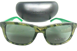 New Polo Ralph Lauren PH 4098 5436/71 57mm Green Men&#39;s Sunglasses Italy - $189.99