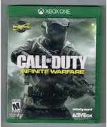 Call Of Duty Infinite Warfare Xbox One video Game Disc &amp; Case - £11.35 GBP