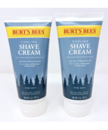 Lot of 2 Burt's Bees For Men Cooling Shave Cream 5oz - $34.99