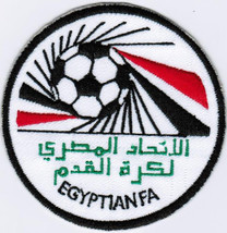 Egypt FIFA National Football Team FA Badge Iron On Embroidered Patch - £7.86 GBP