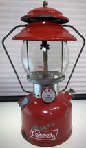 Coleman Model 200A Cherry Red Lantern “Sunshine Of The Night” - £229.64 GBP