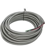 Woods 68582621 25 ft. 14-3 Solid CU Armorlite Metal-Clad Cable, Aluminum - $820.86 MXN