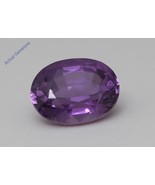 Oval Natural Mined Loose Sapphire (2.04 Ct,Pink-purple Color,VS2 Clarity... - $8,601.23 CAD
