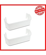 Durable Frigidaire Refrigerator Door Shelf Bins 2-Pack -  White Plastic - $50.95 CAD