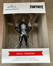 2022 Hallmark Fortnite Skull Trooper Christmas Ornament New In Box Skeleton - £15.17 GBP