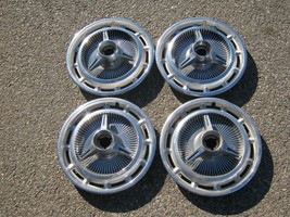 1965 Chevy Impala Chevelle SS spinner hubcaps wheel covers no emblems - £53.88 GBP