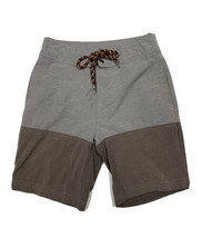 Mossimo Men Size 28 (Measure 27x8) Gray Colorblock Board Shorts - £5.68 GBP