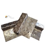 DIAMOND PLATE ALUMINIUM LOADING RAMP END KIT, TRIKE, 3-WHEELER 0100106 - $56.81 CAD