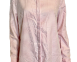 Tyler Böe Women's Gingham Button Front Dress Pink/White Size 14 - $14.24