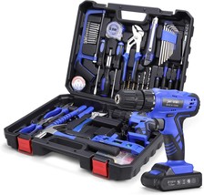 Jar-Owl Daily Household Tool Set With Drill, 21V Cordless Drill Drive Set With - £78.00 GBP