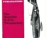 PROFILE 7 Republic P-47D Thunderbolt Booklet - $13.86
