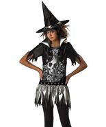 Gothic Witch Costume Tween Girls Small &amp; Medium Halloween Party Cosplay NEW - $459.04 MXN