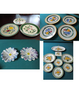 Stangl Pottery Floral Fruit Tray Butter Cake Platte Dinner  Original Pic... - $562.76 MXN+