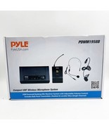 Pyle Compact UHF Wireless Microphone Receiver System Single Channel PDWM... - £39.10 GBP
