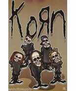 Korn Poster Skeletons - $3,335.48 MXN