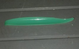 Vintage Tupperware #885 Green Lettuce Corer/Citrus Knife Gadget Tool - $4.00