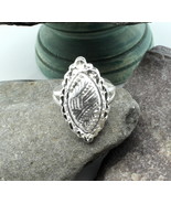 Traditional Indian Women Style Long ship Design sterling silver ring - €31,07 EUR