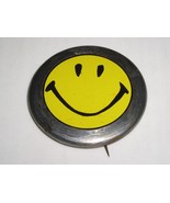 Happy Face Button Pinback Button Vintage Head Shop Unbranded 2 1/8&quot; Diam... - €26,24 EUR
