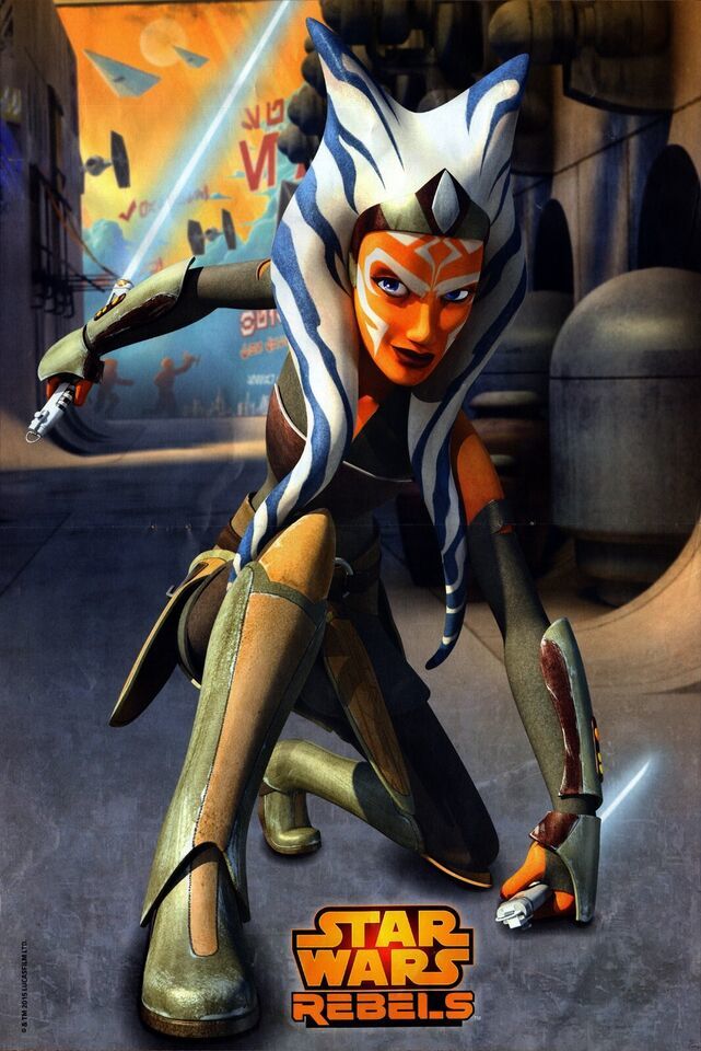 2014 Star Wars Rebels Poster 11X17 Kanan Jarrus Ezra Bridger Ahsoka ...