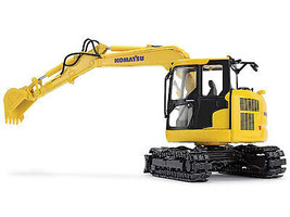 Komatsu PC78US-11 Excavator Yellow 1/50 Diecast Model DCP/First Gear - £71.66 GBP