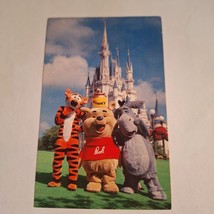 Postcard Walt Disney World Fantasyland Is Just Pooh-Fect Florida Chrome Posted - £5.42 GBP