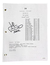 Kiefer Sutherland Signed 24 Tv Episode Script Jack Inscription JSA ITP - £139.12 GBP