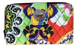 Vera Bradley Turnlock Wallet (Rio with Navy Interiors) - $39.95