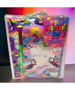 Vintage NOS Lisa Frank Notecard Set ROARY POLAR BEAR PUFFINS Stickers Co... - £98.36 GBP