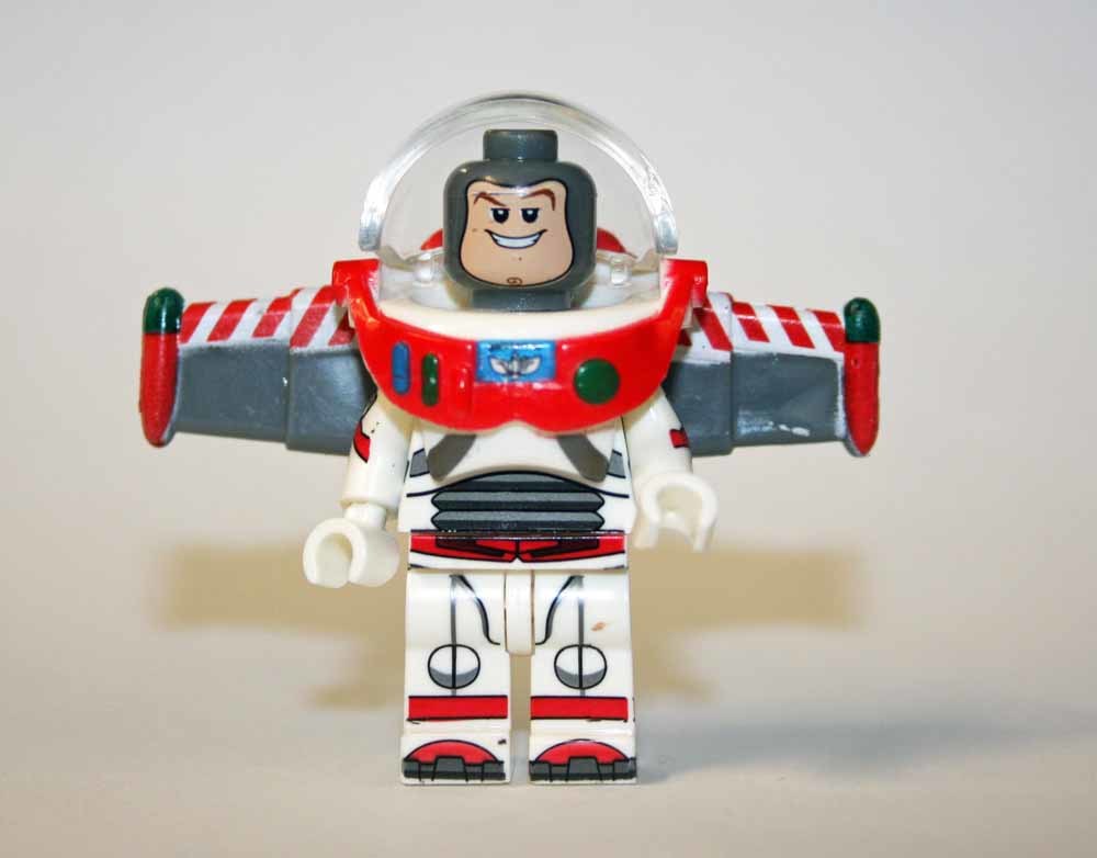 Buzz Lightyear Santa Claus Christmas Custom Minifigures - $8.45