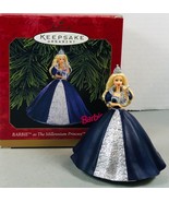 Hallmark Keepsake Ornament Barbie 1999 &quot; The Millennium Princess&quot; Ornament  - £7.89 GBP