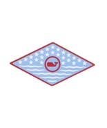 Vineyard Vines Diamond Waves Flag Whale Summer Sticker Hydroflask Yeti C... - £2.78 GBP