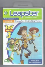 Leapfrog Leapster Toy Story 3 Reading Game Cartridge Game Rare Educational - $14.57